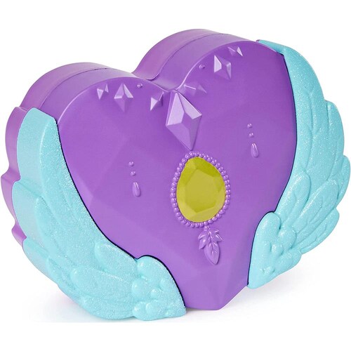 Hatchimals Pixies Riders Morado Alas Azul Gema Amarilla