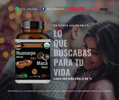 HUANARPO MACHO CON MACA 90.