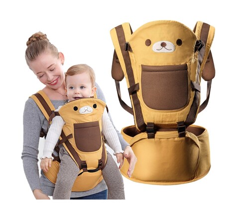 Cangurera Ergonomica Para Bebés 5 Posiciones Ecobaby Original 0-36 meses.
