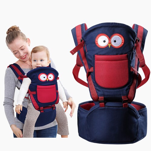 Cangurera Ergonomica Para Bebés 5 Posiciones Ecobaby Original 0-36 meses.