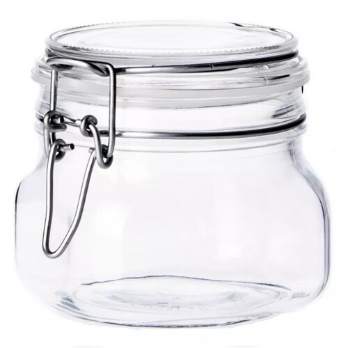 Primizie Juego De 6 Contenedores De Vidrio De 500 Ml