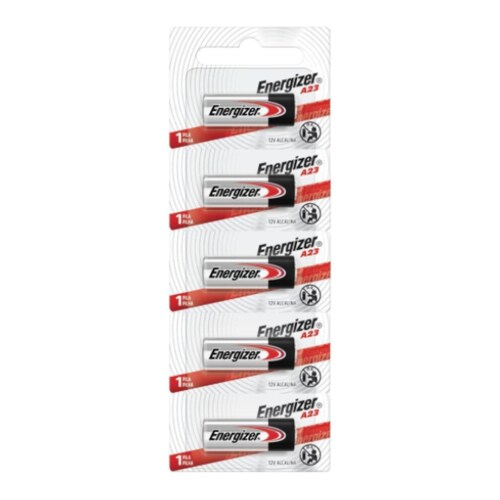 Pilas Baterias Alcalinas Energizer A23 12V 5 Piezas.
