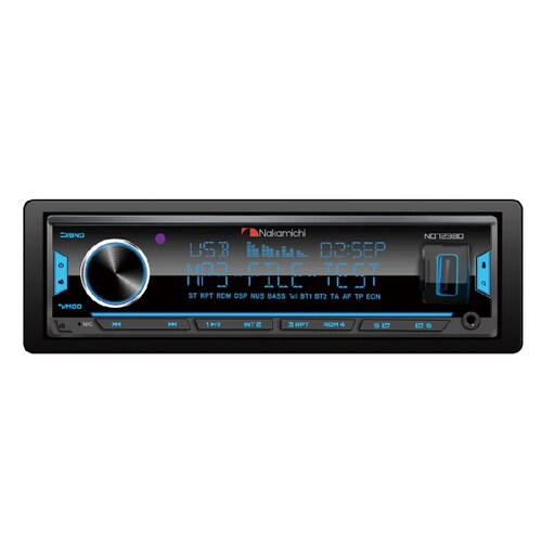 Estereo 1 din Nakamichi NQ723BD 4V 6RCA + SUB 50X4W.