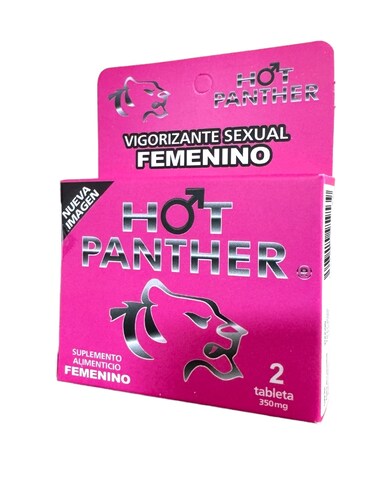 6 Pastillas Hot Panther Mujer - Estimulador De La Potencia Femenina