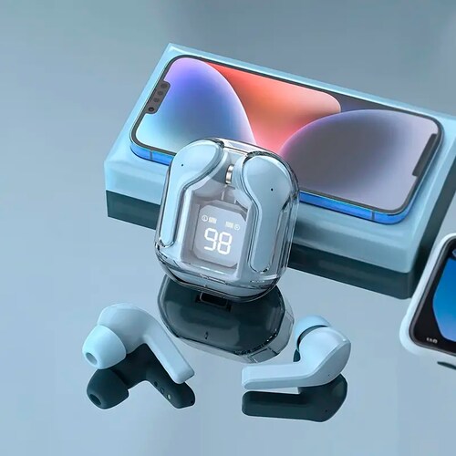 Reloj Inteligente Smartwatch Nencnon Nsw-01 1.49in Bluetooth Mas  Audifonos Inalambricos BT30 Azul.