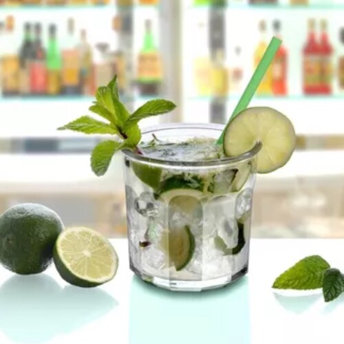 Mason Jar Juego De 6 Vasos  De Vidrio 450 ml