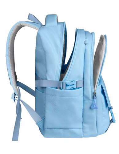 Mochila escolar Antirrobo color azul cielo