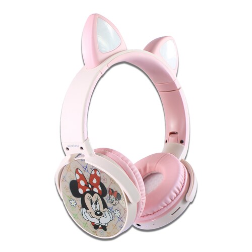 Audifonos De Diadema Bluetooth Diseño De Minie .