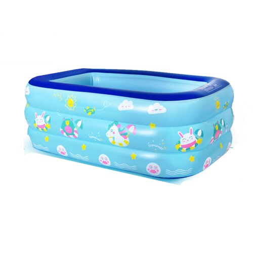 Piscina Inflable Para Niños, Adecuada Para Exteriores, Interiores Y Patios. 130*90*50 Cm.