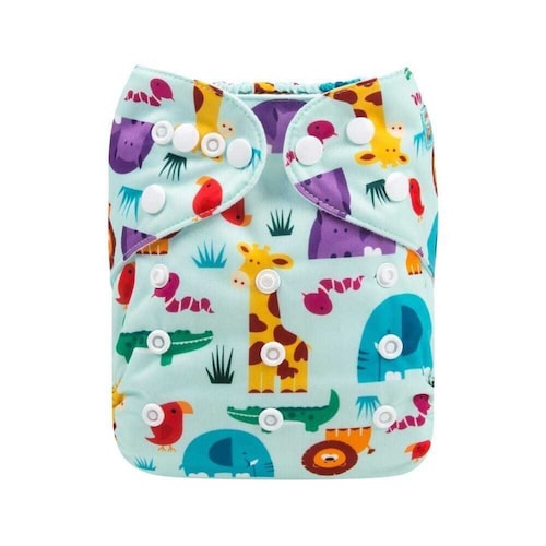 Pañales Ecologicos Reutilizables  Niño Alva Baby unitalla 3 pz