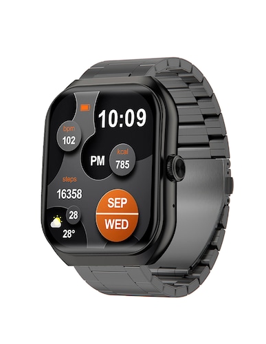 Smartwatch Stf Kronos Iron Con Pantalla AMOLED 2.1" y Correa Métalica.