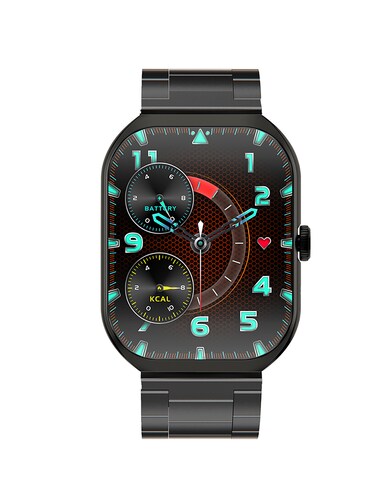 Smartwatch Stf Kronos Iron Con Pantalla AMOLED 2.1" y Correa Métalica.