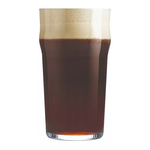 Nonic Juego De 6 Vasos Cerveceros De Vidrio