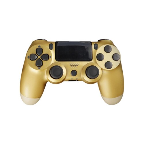 Control Compatible Con Ps4 Dorado Inalámbrico.