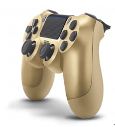 Control Compatible Con Ps4 Dorado Inalámbrico.