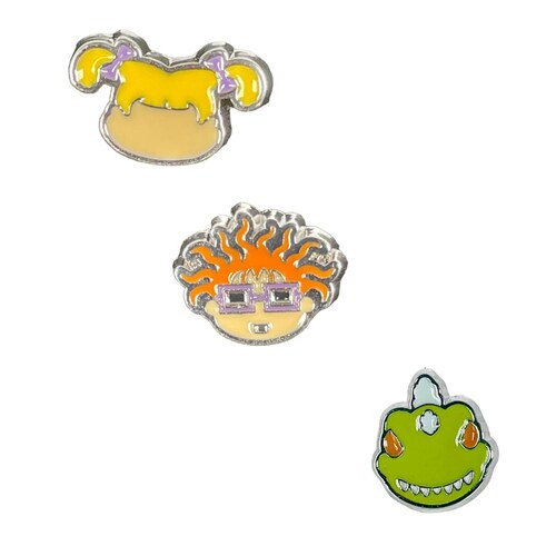 Aretes Rugrats (Carlitos, Angelica Y Reptar)