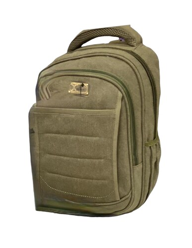 Mochila Lona Vintage tipo Tactica Reforzada