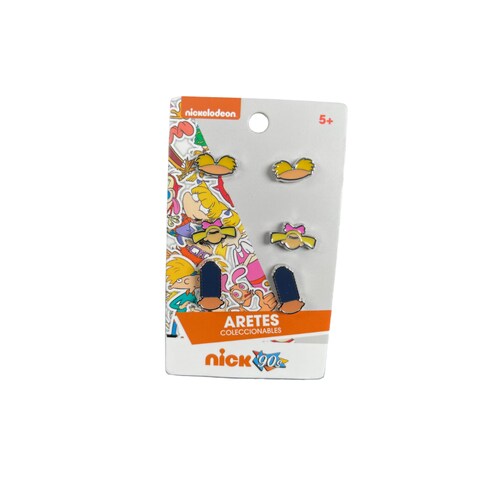 Aretes Hey Arnold! (Arnold, Helga Y Gerald).