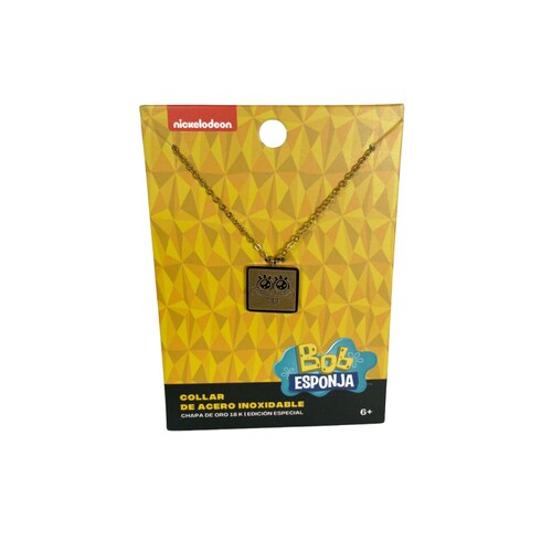 Collar Pantalones Cuadrados - Bob Esponja.