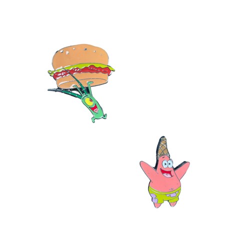Pines Bob Esponja (Bob Esponja, Patricio, Gary, Plankton).