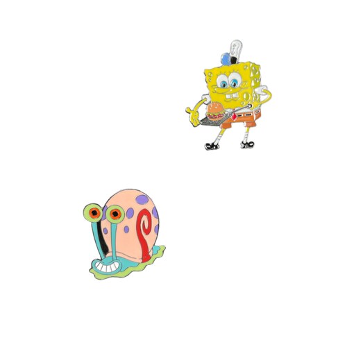 Pines Bob Esponja (Bob Esponja, Patricio, Gary, Plankton).