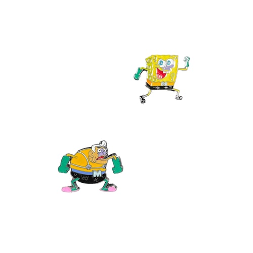 Pines Los Super Conocidos (Bob Esponja, Patricio, Sirenoman Y Chico Percebe).