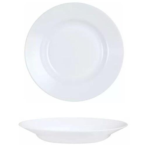 Everyday - Juego de 4 Platos Soperos De Opal Blanco