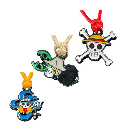 Pulseras De La Amistad Mugiwara (Luffy, Nami, Usopp) - One Pice.