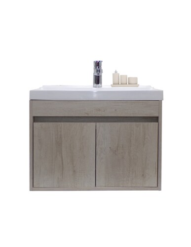 Gabinete Flotante Para Baño Mariam Con Lavabo Y Monomando