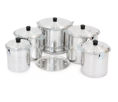 Juego De Ollas De Aluminio 2l, 3l, 5l,