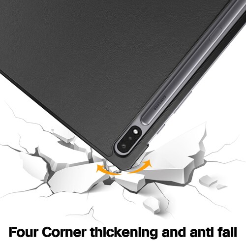 Funda Para Tablet Galaxy Tab S9+ Plus 12.4 Sm-x810 2023 (Negro).
