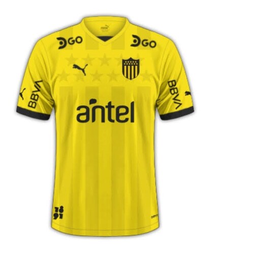 Increible! Jersey Peñarol Uruguay 2024 Tercero Edicion Especial Amarillo Talla S