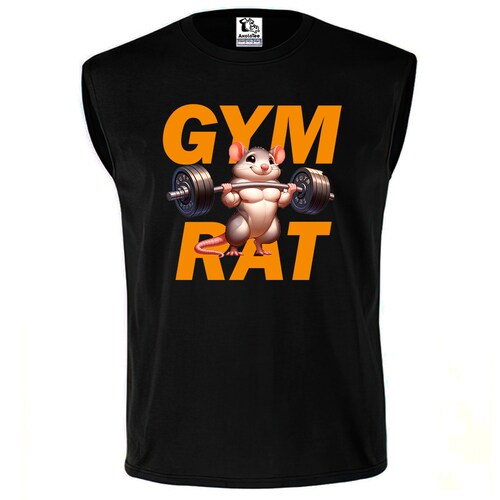 Playera Tank AxoloTee - Gym Rat.