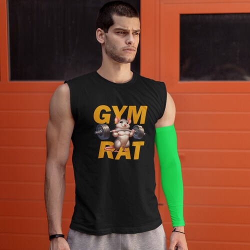 Playera Tank AxoloTee - Gym Rat.