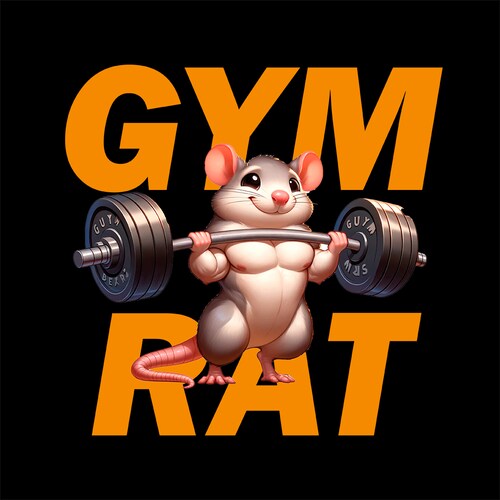 Playera Tank AxoloTee - Gym Rat.
