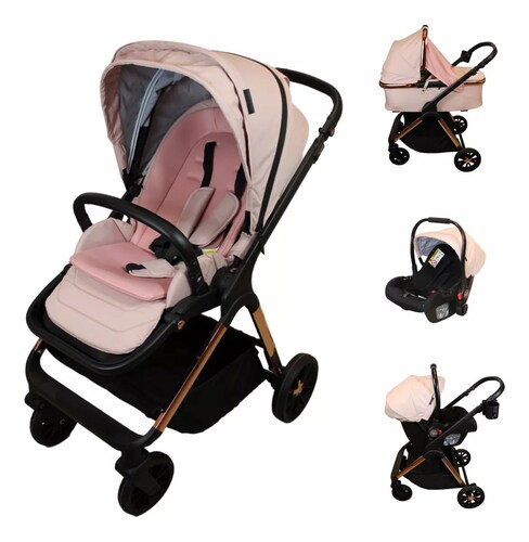Carriola Para Bebés 4 En 1 | 0-3 Años | Arlet | Rosa