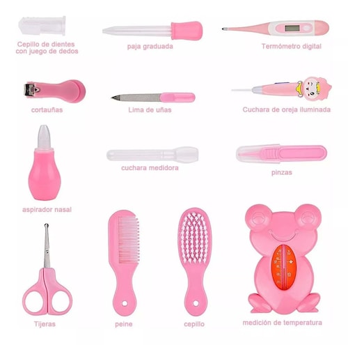 kit de cuidado para el bebé, 13 piezas .