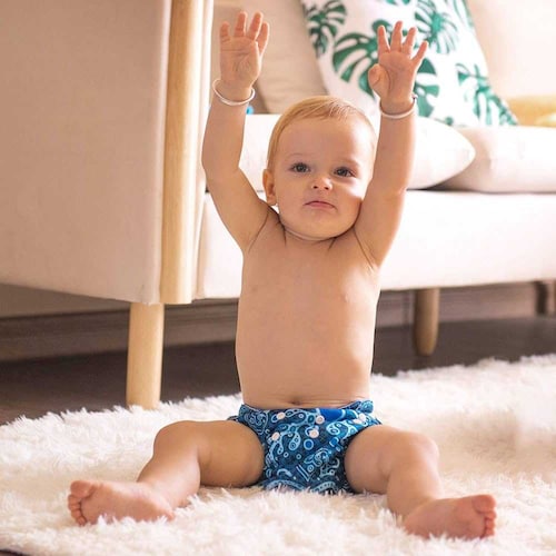 Pañales Ecologicos Reutilizables  Niño Alva Baby unitalla 3 pz