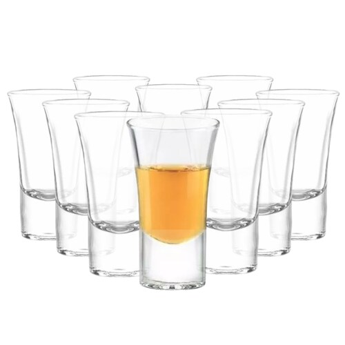 Lord Juego De 12 Tequileros De Vidrio Mayoreo