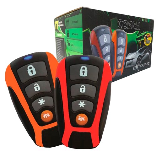 Alarma de auto Extreme Cobra ALEXCO Con Sensor Impacto Anti Robo.