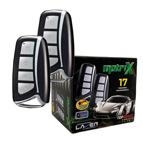 Alarma para Auto Lazer  Matrix ALLAMA antiasalto 3 canales 17 funciones.