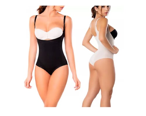 Blusa Tirante Body Control Abdomen Efecto Faja Colombiana Con Gel Reductor.