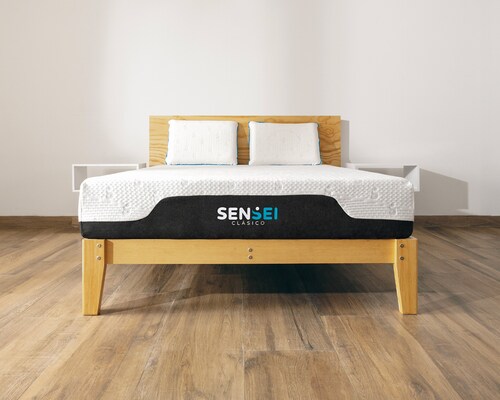 Base De Madera Armable Sensei Nigra Individual