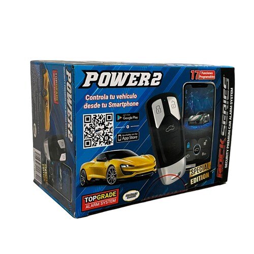 Sistema de Alarma para carro Rock Series POWER2 Premium 17 funciones.