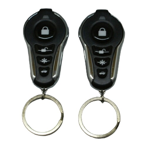 Kit de Actuador con Alarma de auto 1 Vía 3 Canales Extreme Black ALEXBLNG Con Sensor De Impacto Para Automóvil Activación Automática.