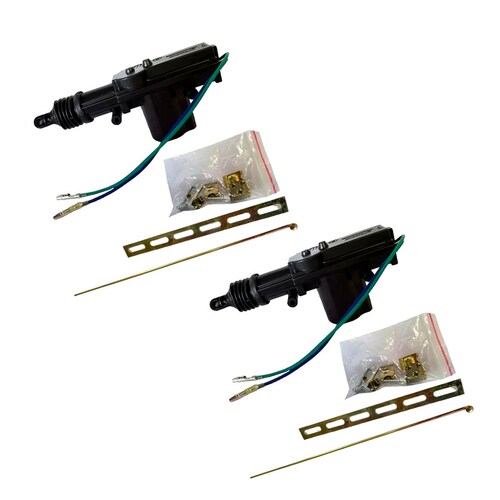 Kit de Actuador con Alarma de auto 1 Vía 3 Canales Extreme Black ALEXBLNG Con Sensor De Impacto Para Automóvil Activación Automática.