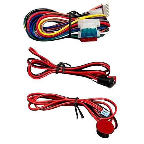 Kit de Actuador con Alarma para Auto Extreme Fierce ELEXFI con sensor de doble impacto 17 funciones.