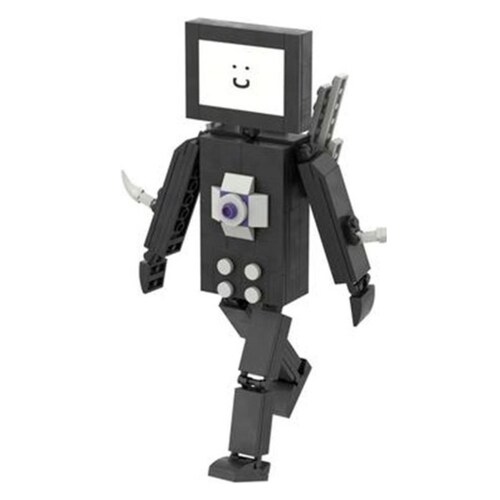 Figura Skibidi Toilet TV Man Mini  Bloques Armables.