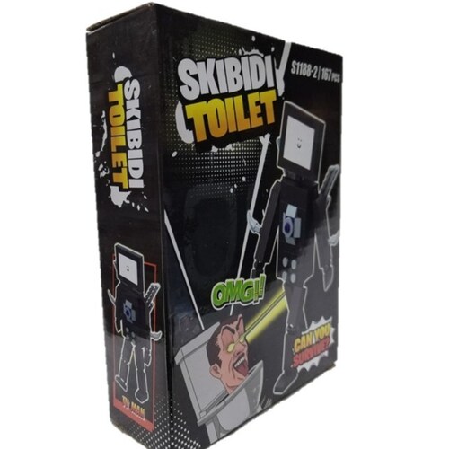 Figura Skibidi Toilet TV Man Mini  Bloques Armables.