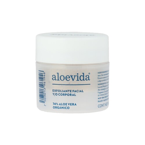 Exfoliante Facial/cuerpo 74% Aloevera Karité+cardamomo 60 Ml.